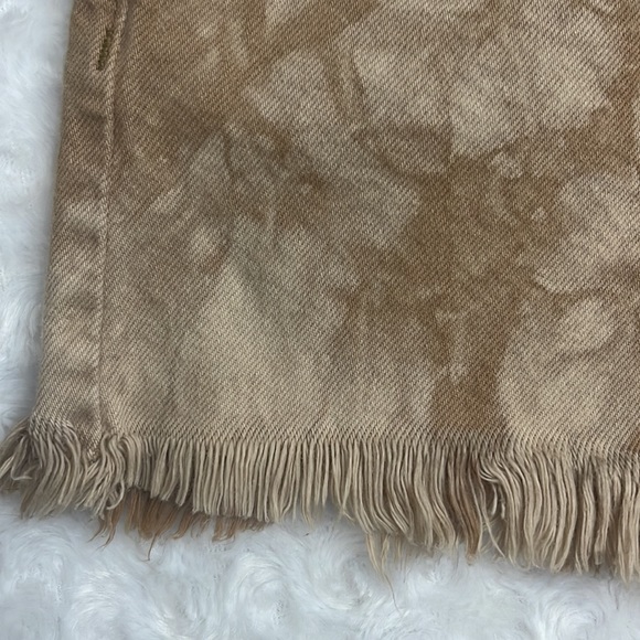 PACSUN WOMENS BROWN TIE DYE HIGH RISE FESTIVAL SHORTS - Picture 7 of 12